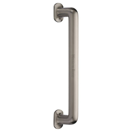 Heritage Brass Door Furniture Satin Nickel / Pull Handles (Bolt Through) Heritage Brass - Door Pull Handle Traditional Design 330mm Satin Nickel Finish
