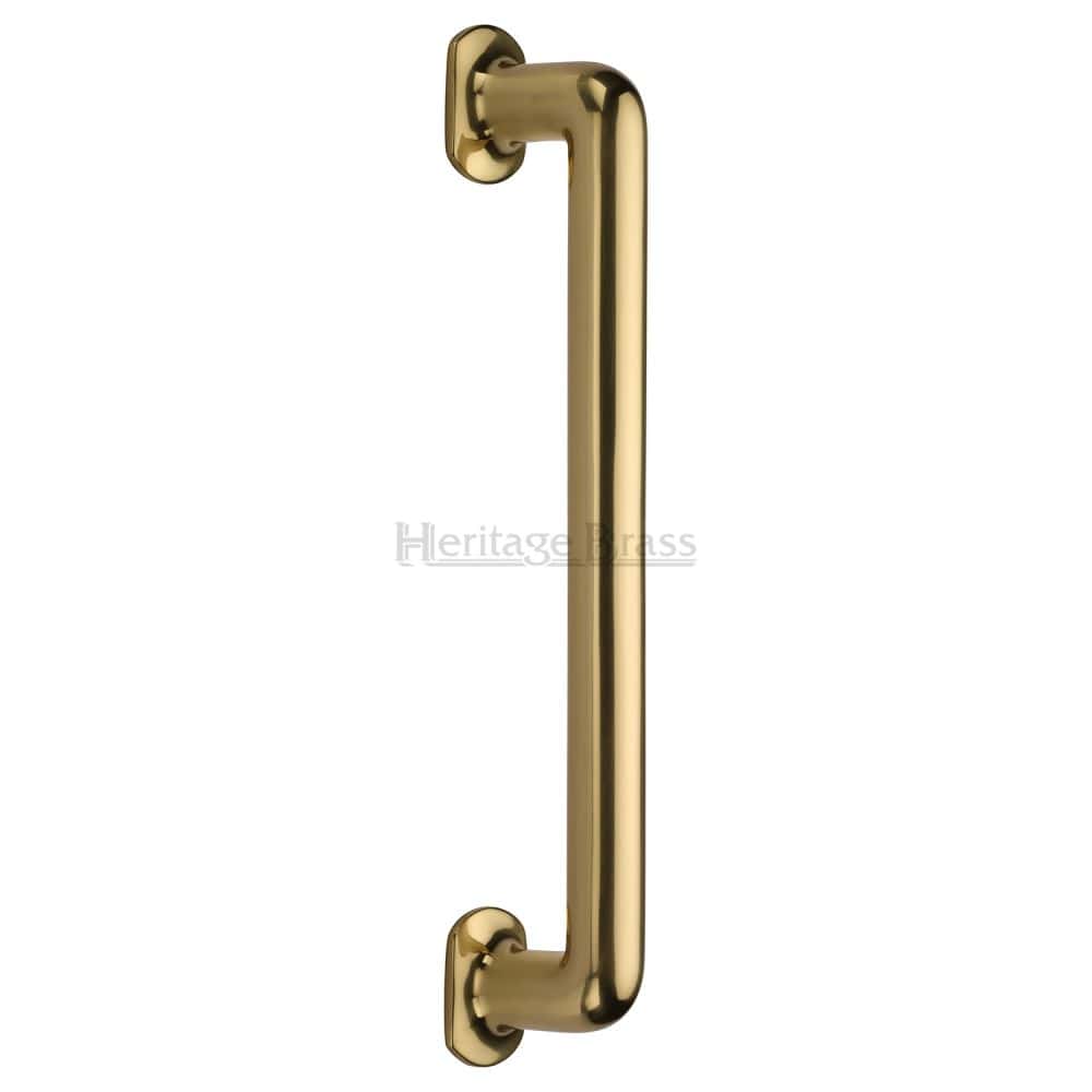 Heritage Brass Door Furniture Polished Brass / Pull Handles (Bolt Through) Heritage Brass - Door Pull Handle Traditional Design 482mm Polished Brass Finish