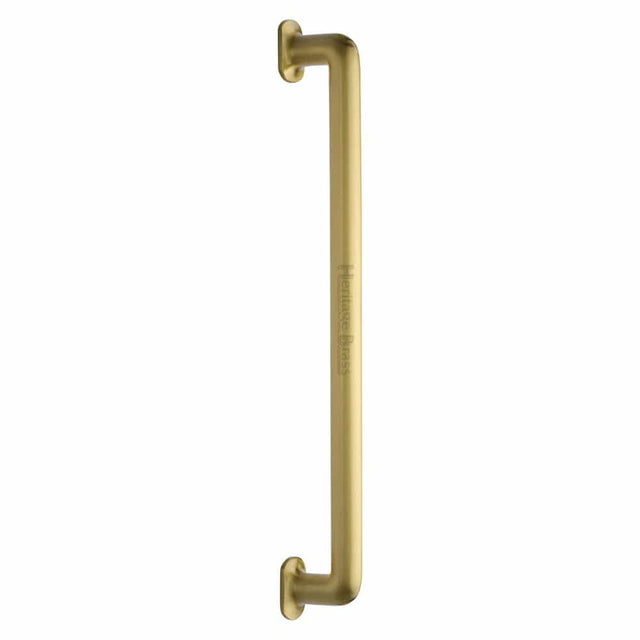 Heritage Brass Door Furniture Satin Brass / Pull Handles (Bolt Through) Heritage Brass - Door Pull Handle Traditional Design 482mm Satin Brass Finish