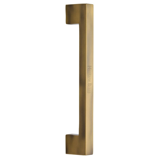 Heritage Brass Door Furniture Antique Brass / Pull Handles (Bolt Through) Heritage Brass - Door Pull Handle Urban Design 305mm Antique Brass Finish