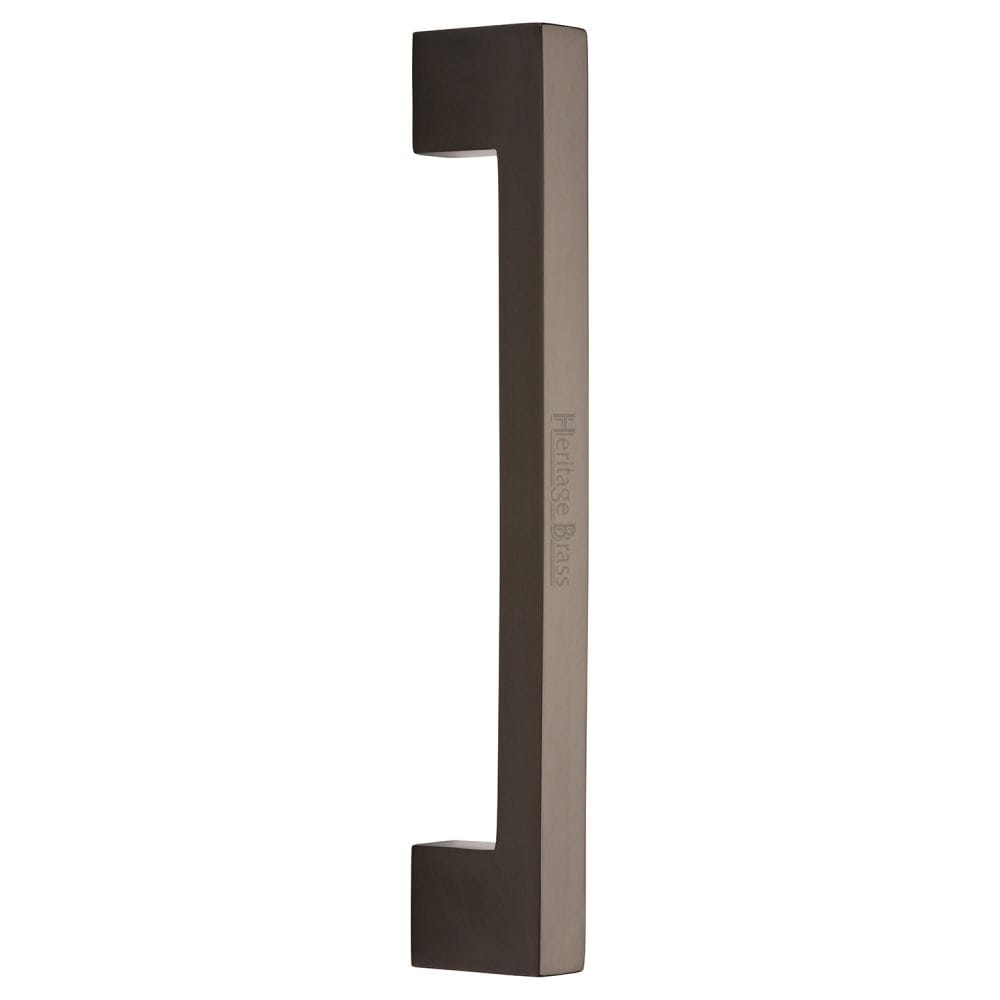 Heritage Brass Door Furniture Matt Bronze / Pull Handles (Bolt Through) Heritage Brass - Door Pull Handle Urban Design 305mm Matt Bronze Finish