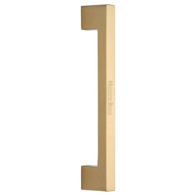 Heritage Brass Door Furniture Satin Brass / Pull Handles (Bolt Through) Heritage Brass - Door Pull Handle Urban Design 305mm Satin Brass Finish