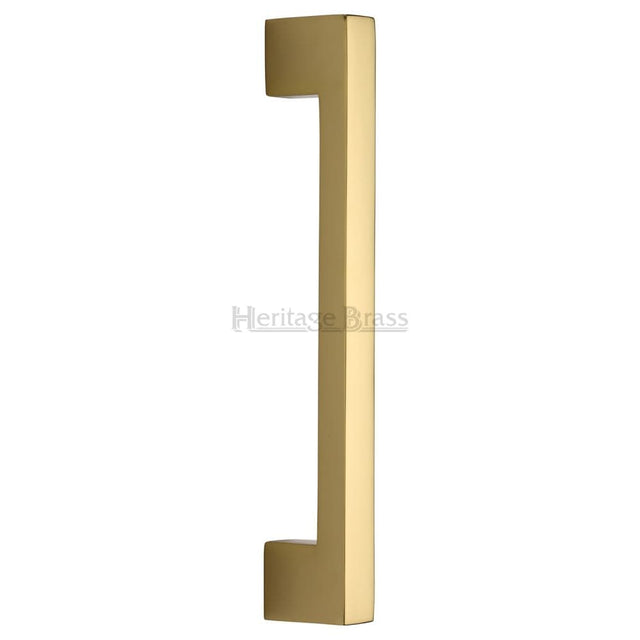 Heritage Brass Door Furniture Polished Brass / Pull Handles (Bolt Through) Heritage Brass - Door Pull Handle Urban Design 457mm Polished Brass Finish