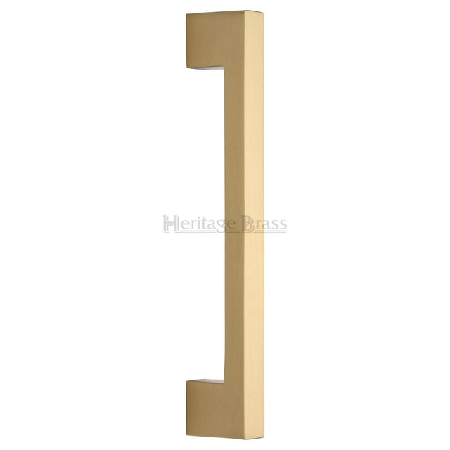 Heritage Brass Door Furniture Satin Brass / Pull Handles (Bolt Through) Heritage Brass - Door Pull Handle Urban Design 457mm Satin Brass Finish