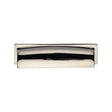 Heritage Brass Cabinet Hardware Polished Nickel / Cabinet Cup Pulls / 96mm c/c Heritage Brass - Drawer Cup Pull Shropshire Design 76/96mm CTC Polished Nickel Finis