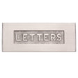 Heritage Brass Door Furniture Satin Nickel / Letter Plates / 254 x 101mm Heritage Brass - Embossed Letterplate 254 x 101mm - Satin Nickel Finish