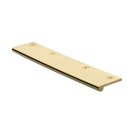 Heritage Brass Cabinet Hardware Polished Brass / Edge Pull / 200mm Heritage Brass - EP Edge Pull Cabinet Handle 200mm Polished Brass Finish