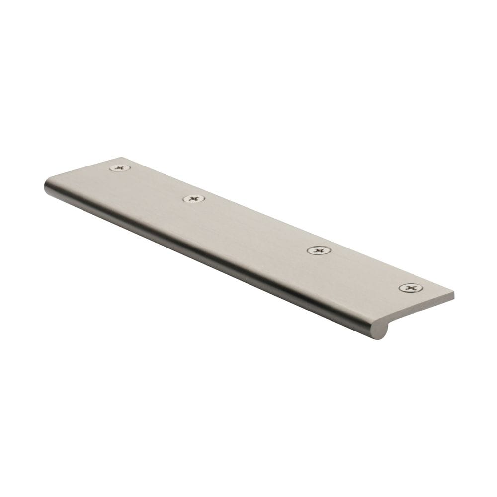 Heritage Brass Cabinet Hardware Satin Nickel / Edge Pull / 200mm Heritage Brass - EP Edge Pull Cabinet Handle 200mm Satin Nickel Finish