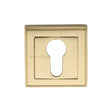 Heritage Brass Door Furniture Satin Brass / Euro Profile Escutcheons Heritage Brass - Euro Profile Cylinder Escutcheon Satin Brass Finish