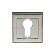 Heritage Brass Door Furniture Satin Nickel / Euro Profile Escutcheons Heritage Brass - Euro Profile Cylinder Escutcheon Satin Nickel Finish