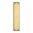 Heritage Brass Door Furniture Satin Brass / Finger Plates / 282 x 63mm Heritage Brass - Fingerplate 282 x 63mm - Satin Brass Finish