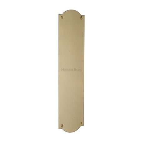 Heritage Brass Door Furniture Polished Brass / Finger Plates / 305 x 77mm Heritage Brass - Fingerplate 305 x 77mm - Polished Brass Finish