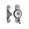 Heritage Brass Window Furniture Satin Chrome / Sash Window Fitch Fasteners / Yes Heritage Brass - Fitch Pattern Sash Fastener Satin Chrome Finish