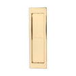 Heritage Brass Door Furniture Polished Brass / Flush Handle / Rectangular Heritage Brass - Flush Pull 197mm Polished Brass Finish
