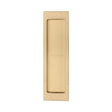 Heritage Brass Door Furniture Satin Brass / Flush Handle / Rectangular Heritage Brass - Flush Pull 197mm Satin Brass Finish