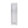 Heritage Brass Door Furniture Satin Chrome / Flush Handle / Rectangular Heritage Brass - Flush Pull 197mm Satin Chrome Finish