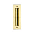 Heritage Brass Door Furniture Polished Brass / Flush Handle / Rectangular Heritage Brass - Flush Pull Handle 6" Polished Brass Finish