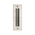 Heritage Brass Door Furniture Polished Nickel / Flush Handle / Rectangular Heritage Brass - Flush Pull Handle 6" Polished Nickel Finish