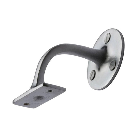 Heritage Brass Accessories Satin Chrome / 3" / 76mm Heritage Brass - Handrail Bracket 3" Satin Chrome Finish