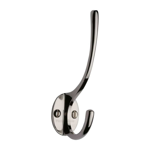 Heritage Brass Accessories Polished Nickel / Hat & Coat Hooks Heritage Brass - Hat & Coat Hook Polished Nickel Finish