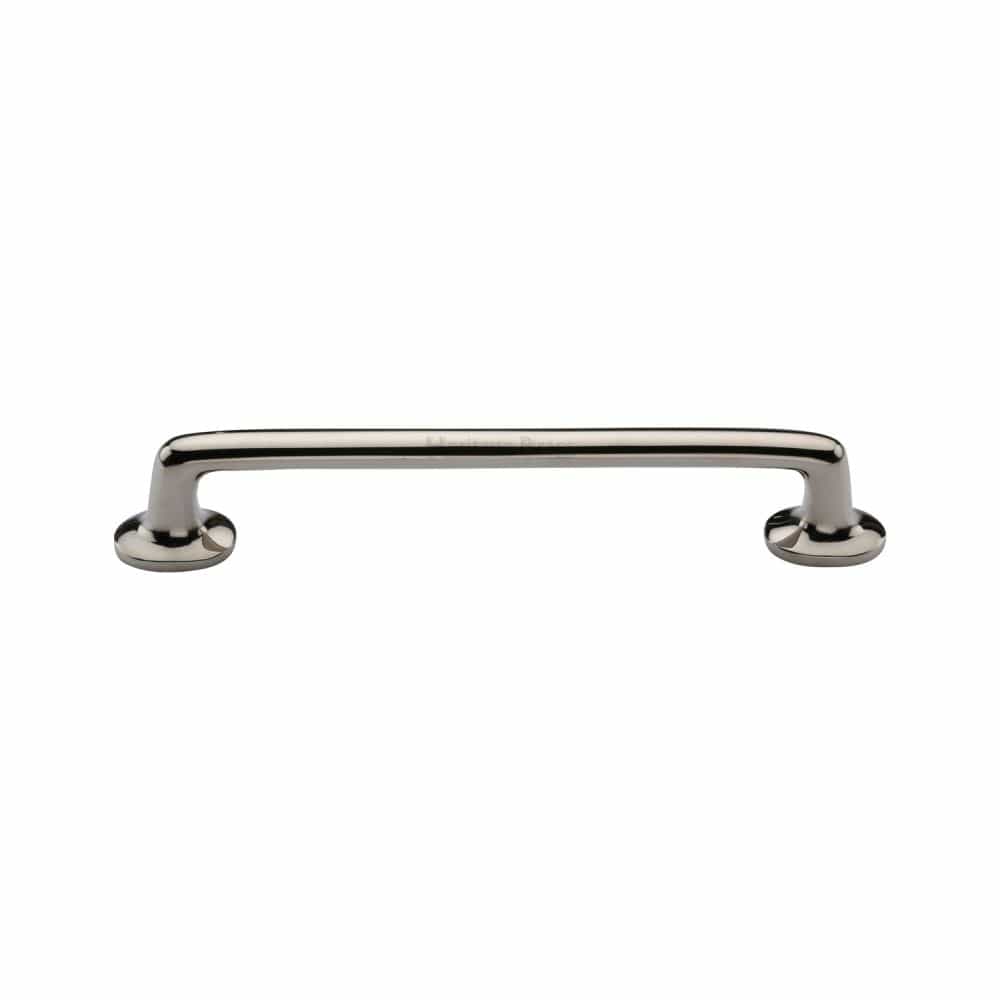 Heritage Brass Cabinet Hardware Polished Nickel / Cabinet Pull Handles / 152mm c/c Heritage Brass - Heritage Cabinet Pull Traditional Design 152mm CTC Polished Nickel