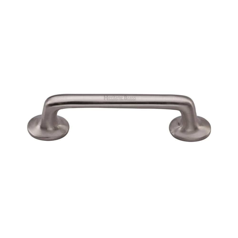Heritage Brass Cabinet Hardware Satin Nickel / Cabinet Pull Handles / 152mm c/c Heritage Brass - Heritage Cabinet Pull Traditional Design 152mm CTC Satin Nickel