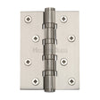 Heritage Brass Hinges Satin Nickel / Ball Bearing Hinges / 4" x (102mm) Heritage Brass - Hinge Brass with Ball Bearing 4" x 3" Satin Nickel Finish