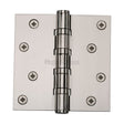 Heritage Brass Hinges Polished Nickel / Ball Bearing Hinges / 4" x (102mm) Heritage Brass - Hinge Brass with Ball Bearing 4" x 4" Polished NIckel Finish