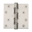 Heritage Brass Hinges Satin Nickel / Ball Bearing Hinges / 4" x (102mm) Heritage Brass - Hinge Brass with Ball Bearing 4" x 4" Satin Nickel Finish