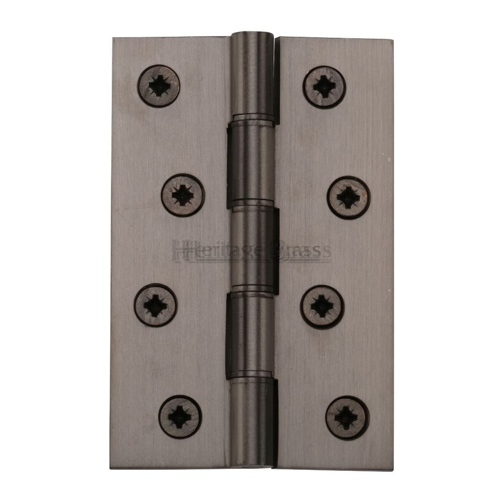 Heritage Brass Hinges Matt Bronze / Washered Hinges / 4" x (102mm) Heritage Brass - Hinge Brass with Phosphor Washers 4" x 2 5/8" Matt Bronze Finis