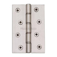 Heritage Brass Hinges Satin Nickel / Washered Hinges / 4" x (102mm) Heritage Brass - Hinge Brass with Phosphor Washers 4" x 2 5/8" Satin Nickel Finis