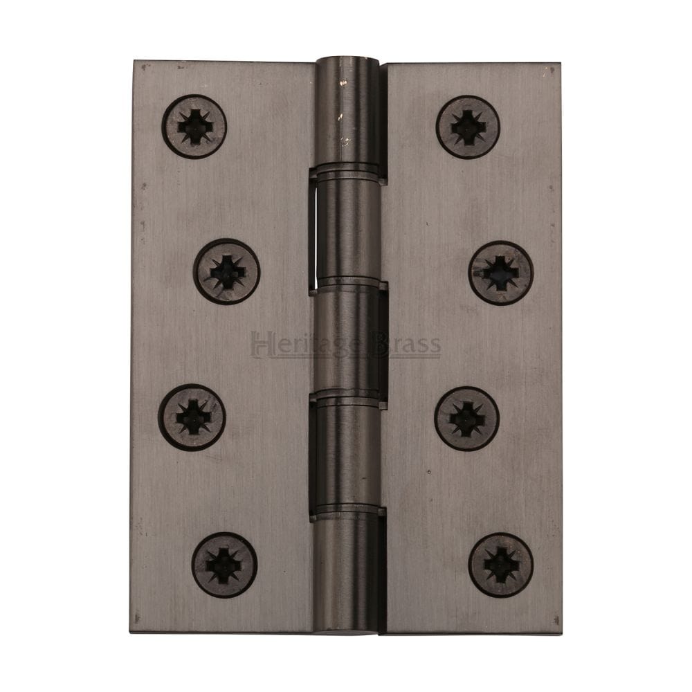 Heritage Brass Hinges Matt Bronze / Washered Hinges / 4" x (102mm) Heritage Brass - Hinge Brass with Phosphor Washers 4" x 3" Matt Bronze Finish
