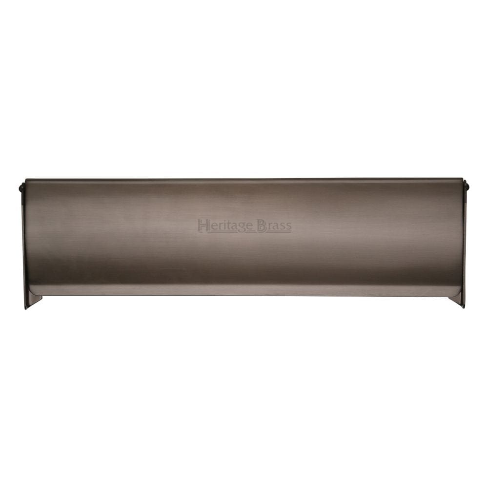 Heritage Brass Door Furniture Matt Bronze / Interior Letter Flap / 299 x 83mm (11 3/4" x 3 1/2") Heritage Brass - Interior Letterflap 11 3/4" x 3 1/2"Matt Bronze Finish