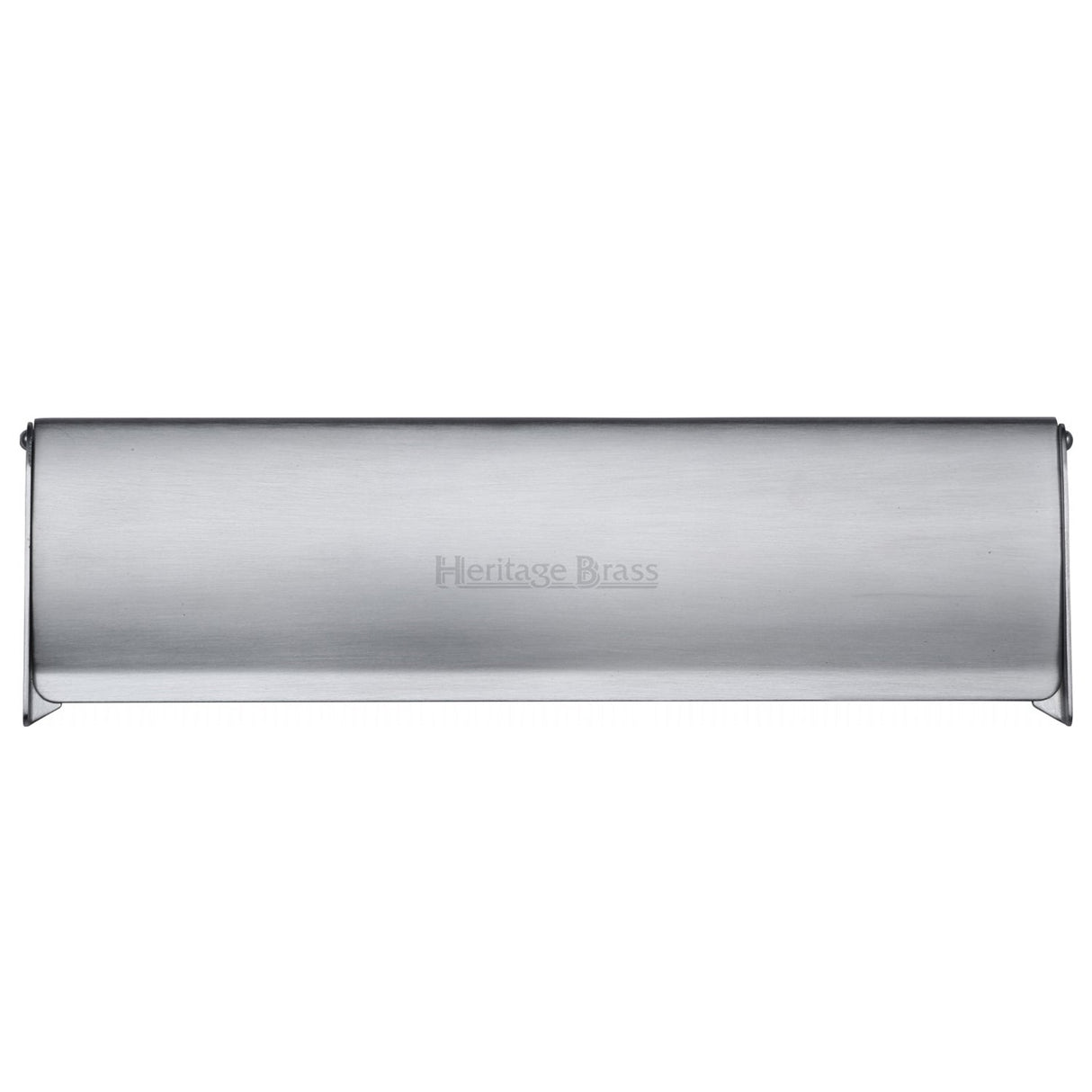 Heritage Brass Door Furniture Satin Chrome / Interior Letter Flap / 15 3/4 x 4" Heritage Brass - Interior Letterflap 15 3/4 x 4 Satin Chrome finish