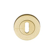 Heritage Brass Door Furniture Satin Brass / Mortice Key Profile Escutcheons Heritage Brass - Key Escutcheon Satin Brass Finish