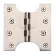 Heritage Brass Hinges Satin Nickel / Parliament Hinges / 4" x (102mm) Heritage Brass - Parliament Hinge Brass 4" x 2" x 4" Satin Nickel Finish