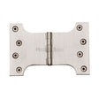 Heritage Brass Hinges Satin Nickel / Parliament Hinges / 4" x (102mm) Heritage Brass - Parliament Hinge Brass 4" x 4" x 6" Satin Nickel Finish