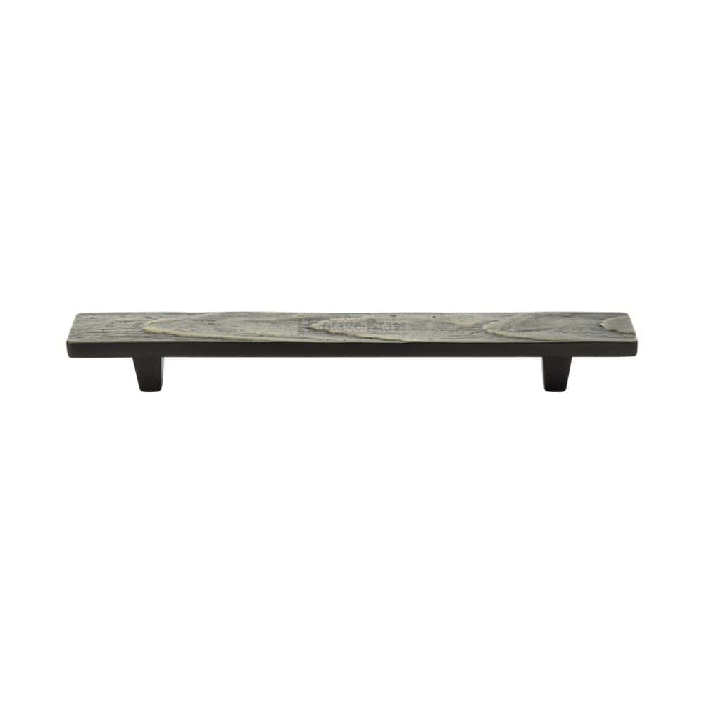 Heritage Brass Cabinet Hardware Aged Brass / Cabinet Pull Handles / 160mm c/c Heritage Brass - Pine Cabinet Pull Handle 160mm Aged Brass Finish
