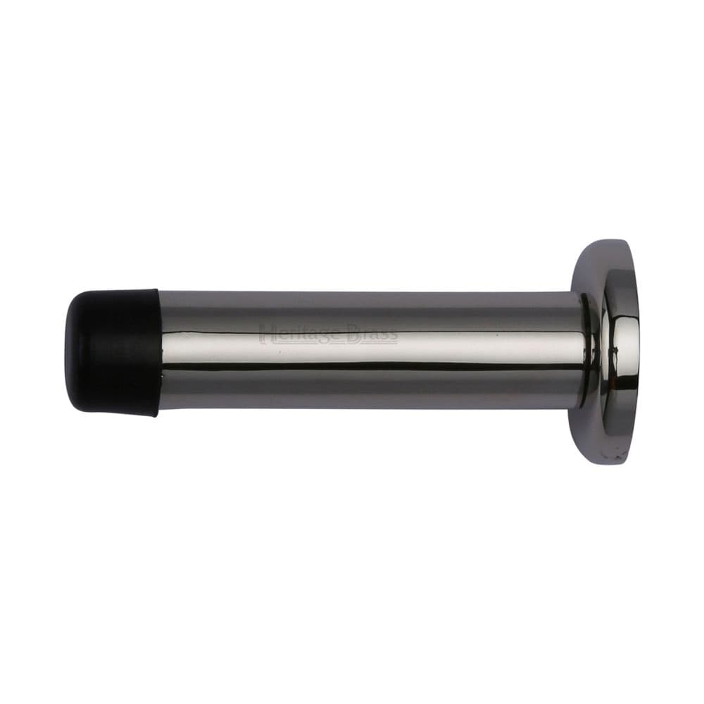 Heritage Brass Door Furniture Polished Nickel / Projection Door Stop Heritage Brass - Projection Door Stop 2 1/2" Polished Nickel Finish
