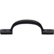 Heritage Brass Door Furniture Matt Black / Pull Handles (Face Fix) Heritage Brass - Pull Handle Russell Design 102mm Matt Black Finish