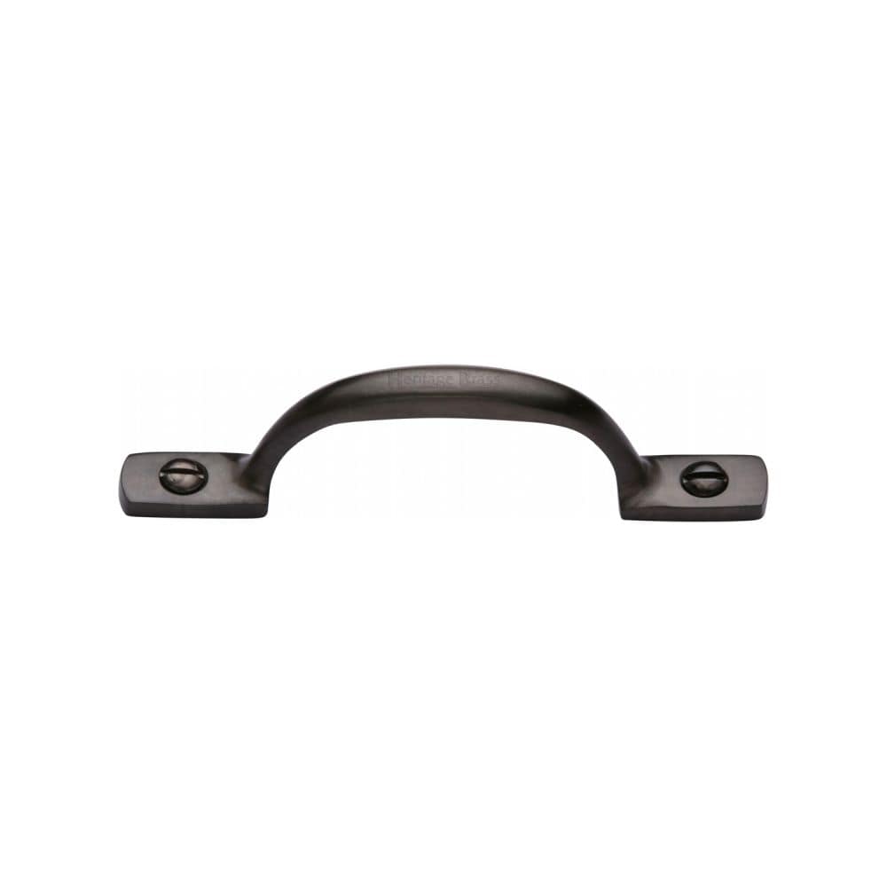 Heritage Brass Door Furniture Matt Bronze / Pull Handles (Face Fix) Heritage Brass - Pull Handle Russell Design 102mm Matt Bronze Finish