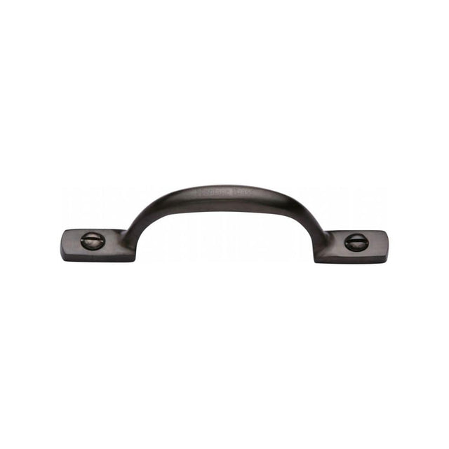 Heritage Brass Door Furniture Matt Bronze / Pull Handles (Face Fix) Heritage Brass - Pull Handle Russell Design 102mm Matt Bronze Finish