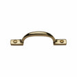 Heritage Brass Door Furniture Polished Brass / Pull Handles (Face Fix) Heritage Brass - Pull Handle Russell Design 102mm Polished Brass Finish