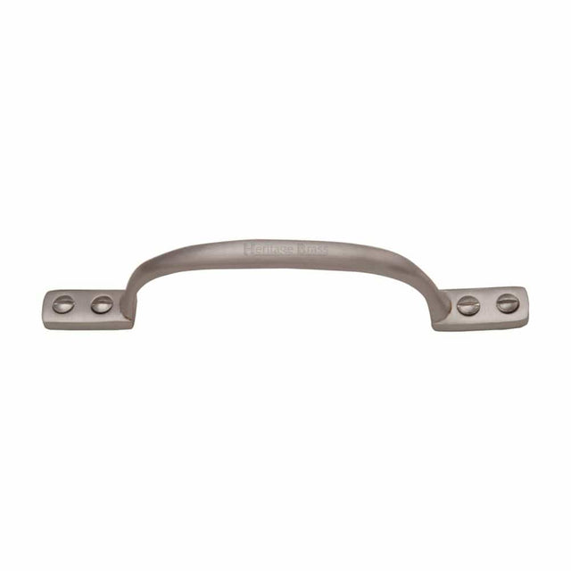 Heritage Brass Door Furniture Satin Nickel / Pull Handles (Face Fix) Heritage Brass - Pull Handle Russell Design 152mm Satin Nickel Finish