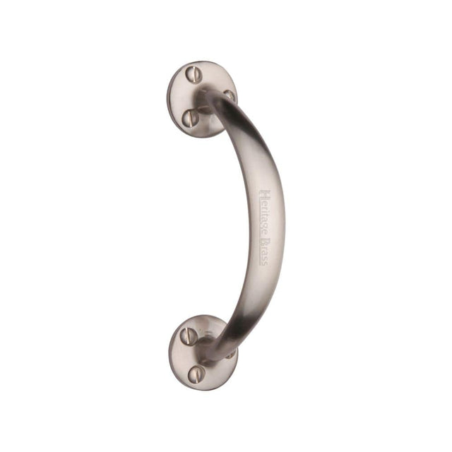 Heritage Brass Door Furniture Satin Nickel / Pull Handles (Face Fix) Heritage Brass - Pull Handle Satin Nickel Finish