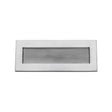 Heritage Brass Door Furniture Satin Chrome / Letter Plates / 254 x 102mm (10 x 4") Heritage Brass - Reeded Letterplate 10" x 4" Satin Chrome finish
