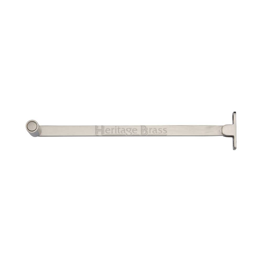 Heritage Brass Window Furniture Satin Nickel / Roller Arm Stay Heritage Brass - Roller Arm Stay 150mm Satin Nickel Finish