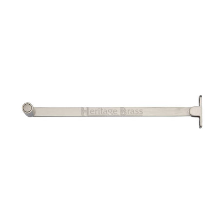 Heritage Brass Window Furniture Satin Nickel / Roller Arm Stay Heritage Brass - Roller Arm Stay 150mm Satin Nickel Finish