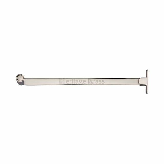 Heritage Brass Window Furniture Polished Nickel / Roller Arm Stay Heritage Brass - Roller Arm Stay 254mm Polished Nickel Finish