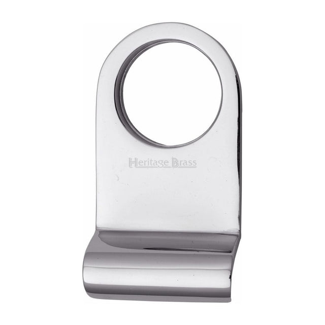 Heritage Brass Door Furniture Polished Chrome / Rim Profile Cylinder Pulls Heritage Brass - Round Cylinder Pull Polished Chrome Finish